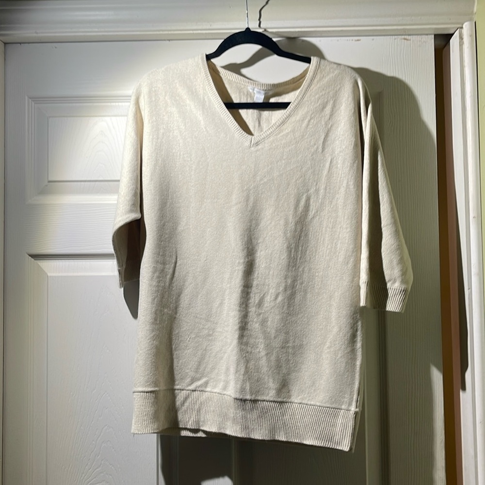 Very pretty sweater. Picture doesn’t capture the beauty